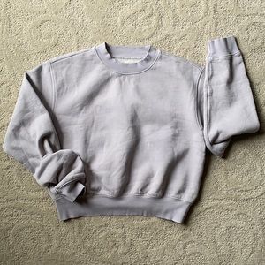 Tna | Caral Sweatshirt in Overdye Ashen